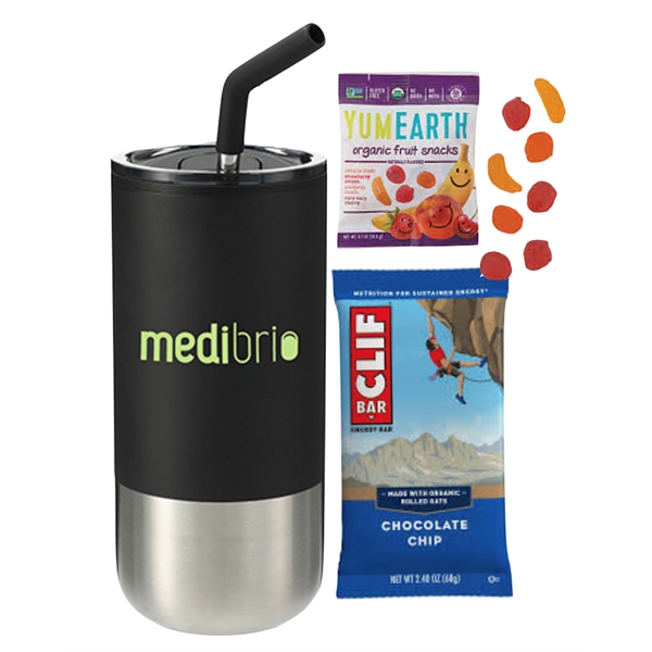 Stainless Tumbler with Snacks... from ASI 89971 Stuff A Mug