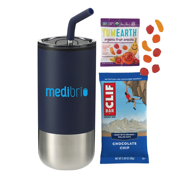 Stainless Tumbler with Snacks... from ASI 89971 Stuff A Mug
