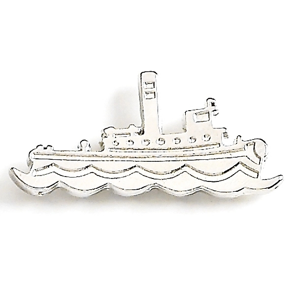 Tugboat lapel pin with military clutch.... from ASI 68760 Marken Industries