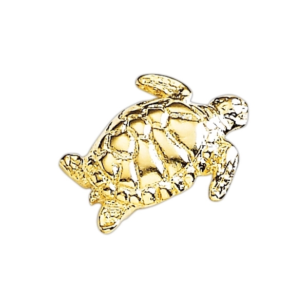 Turtle lapel pin with military clutch.... from ASI 68760 Marken Industries