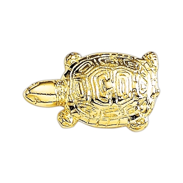 Turtle lapel pin with military clutch.... from ASI 68760 Marken Industries