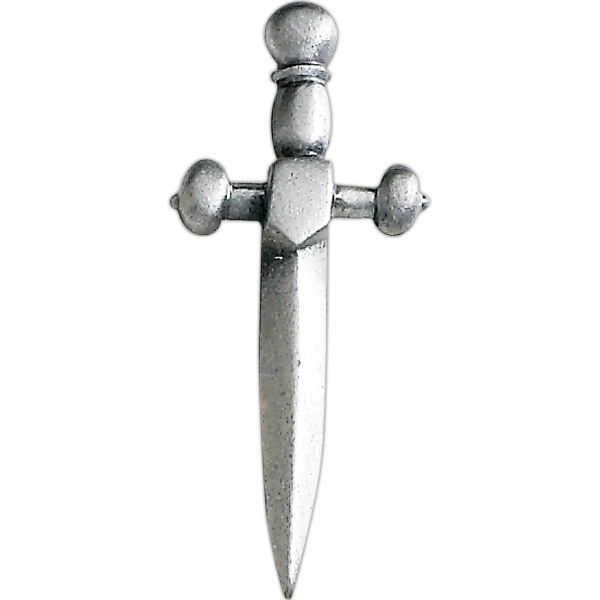 Sword/Dagger shape lapel pin with military clutch.... from ASI 68760 Marken Industries