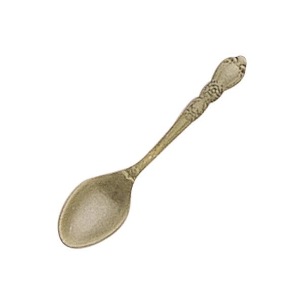 Spoon shape lapel pin with military clutch.... from ASI 68760 Marken Industries