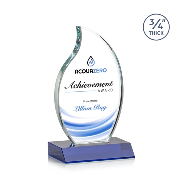 The Croydon VividPrint™ award features an elegant 3/4" thick Starfire Crystal... from ASI 84592 St Regis Group / St Regis