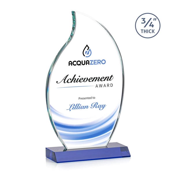 The Croydon VividPrint™ award features an elegant 3/4" thick Starfire Crystal... from ASI 84592 St Regis Group / St Regis
