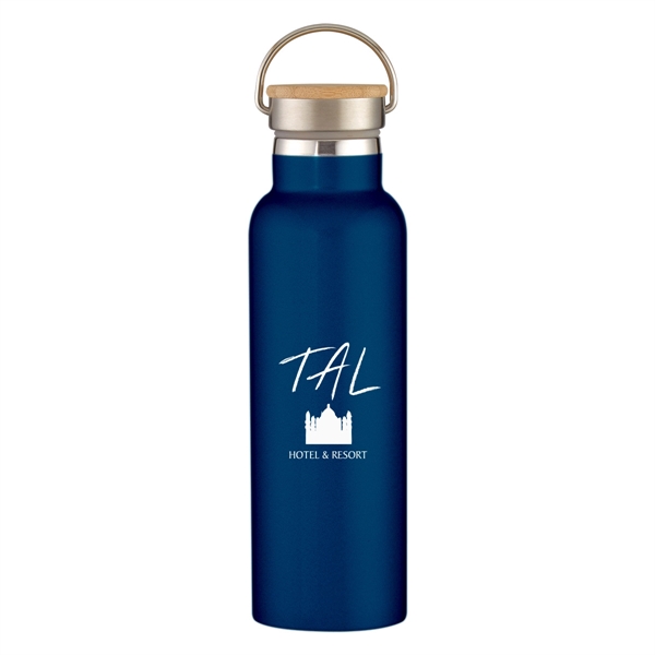 21 oz. stainless steel, double-wall, vacuum insulated bottle with a carry... from ASI 61125 Hit Promotional Products / Hit®