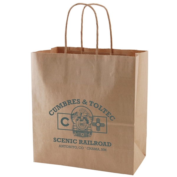Made of 120 GSM with 40% recycled natural kraft paper, with... from ASI 75731 PWS / Pacific Western Sales/Cater Line