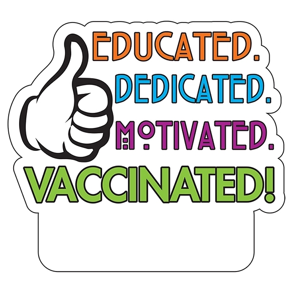 CustomCut(TM) 6 mil removable vinyl stickers in assorted custom sizes and... from ASI 62660 Innovation Line