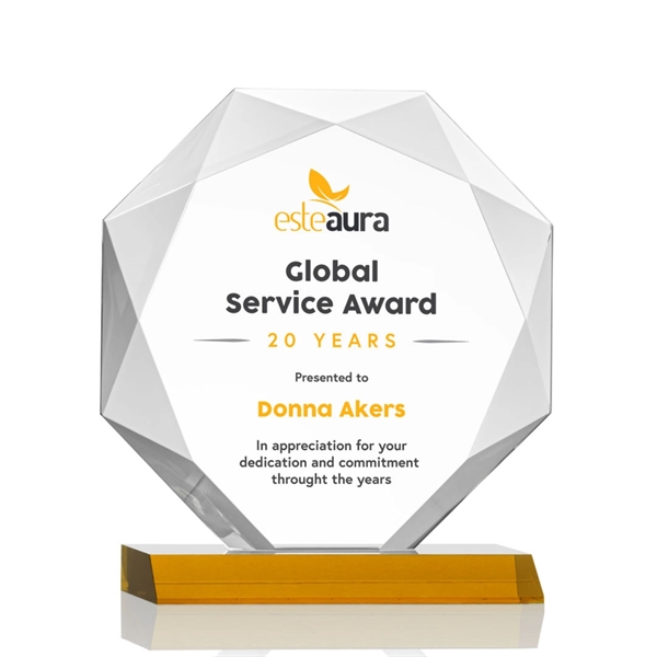 Starfire Octagon award refracts light through all of its facets. Let... from ASI 84592 St Regis Group / St Regis