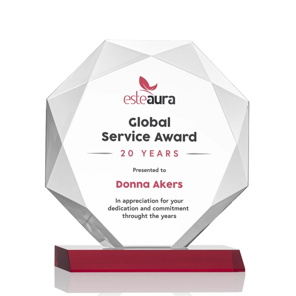 Starfire Octagon award refracts light through all of its facets. Let... from ASI 84592 St Regis Group / St Regis