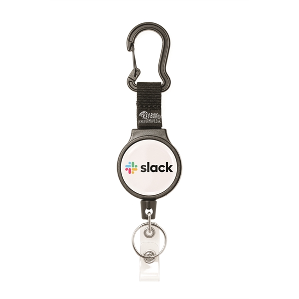 Heavy Duty Badge Reel comes with carabiner.... from ASI 64635 KEY-BAK Promotional Products