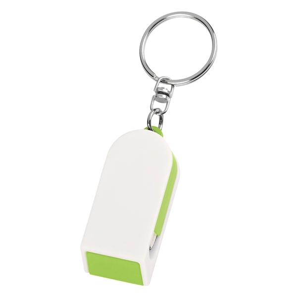 Phone Stand And Screen Cleaner Combo Keychain... from ASI 61125 Hit Promotional Products / Hit®