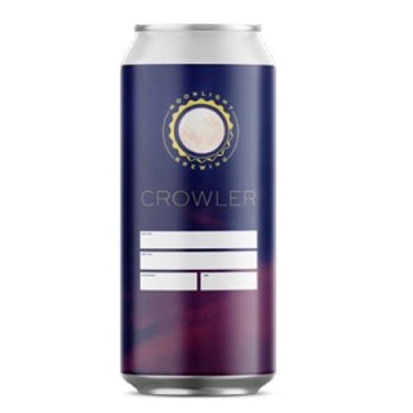 32 oz crowler labels. Overlaminated White BOPP. Permanent, pressure-sensitive adhesive.... from ASI 89910 Stouse, LLC