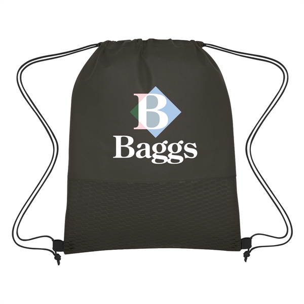 Drawstring backpack made of 80 gram nonwoven polypropylene available in multiple... from ASI 61125 Hit Promotional Products / Hit®