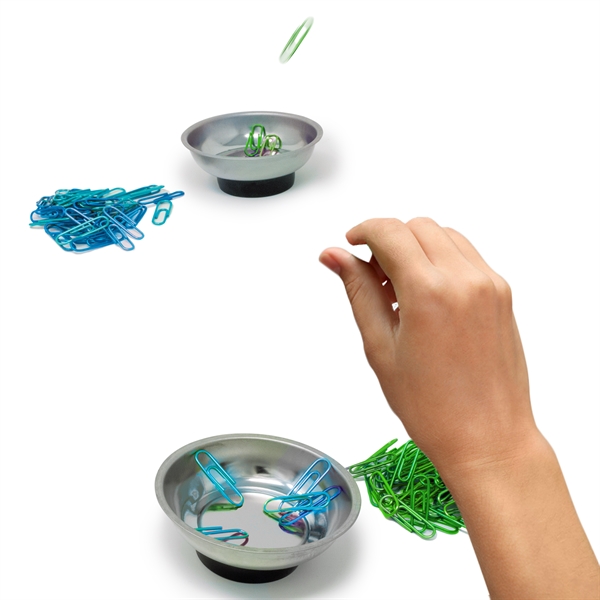 Two 3" stainless steel magnetic bowl, 1.625" magnet on bottom.... from ASI 34040 Alexander Mfg Co