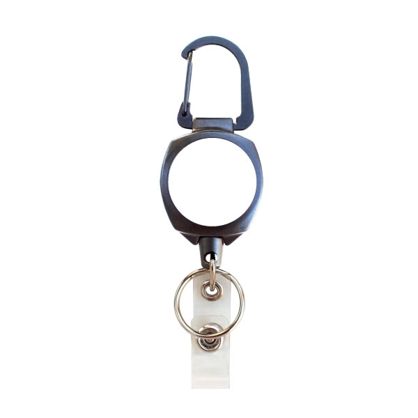 Sidekick features a metal carabiner, vinyl strap for I.D. badges and... from ASI 64635 KEY-BAK Promotional Products