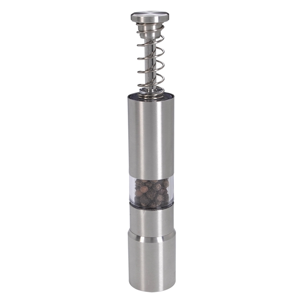6" spring-action thumb mill grinder for salt or pepper with durable... from ASI 61125 Hit Promotional Products