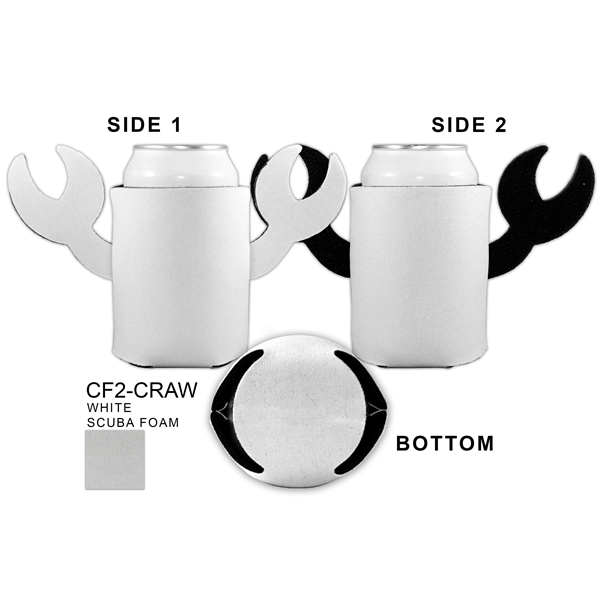 Sublimated crawfish beverage holder.... from ASI 35745 American Zebra Line/AZL