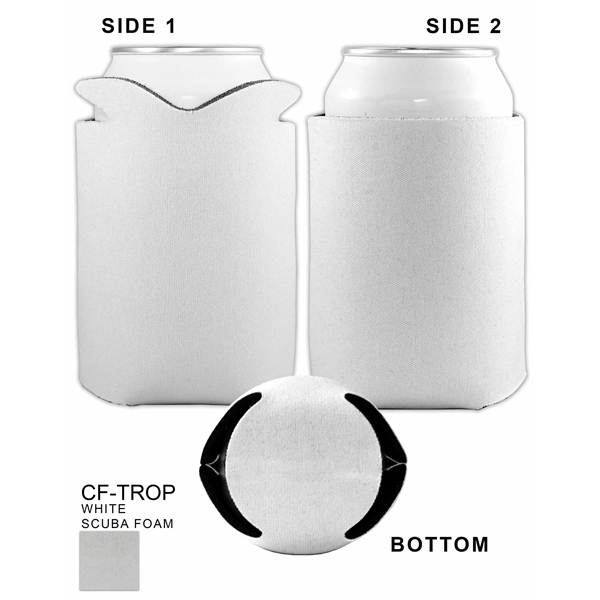 Beverage Holder. 1/8" High density, cloth laminated open-cell foam.... from ASI 35745 American Zebra Line/AZL