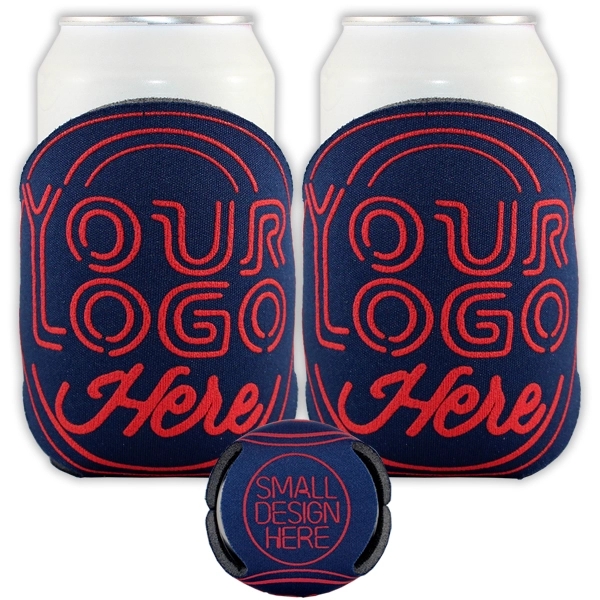 Beverage Holder.1/8" High density, cloth laminated open-cell foam.... from ASI 35745 American Zebra Line/AZL