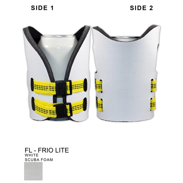 Beverage holder with standard yellow straps and black buckles.... from ASI 35745 American Zebra Line/AZL