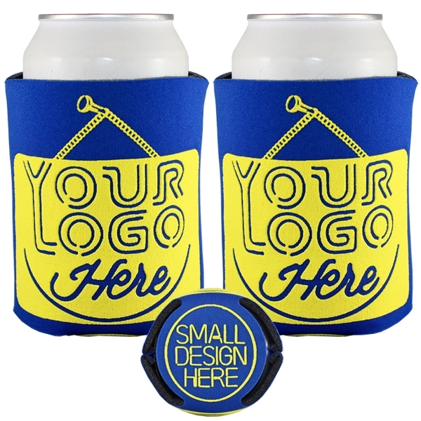 1/8" Premium density foam beverage holder... from ASI 35745 American Zebra Line/AZL