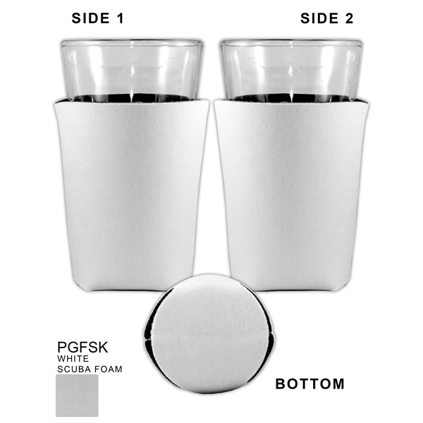 Pub glass Frio Sock™ available in 26 stock colors. 1/8" High... from ASI 35745 American Zebra Line/AZL