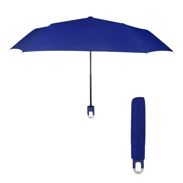 38" arc compact umbrella that's telescopic folding and manual-open with metal... from ASI 61125 Hit Promotional Products / Hit®