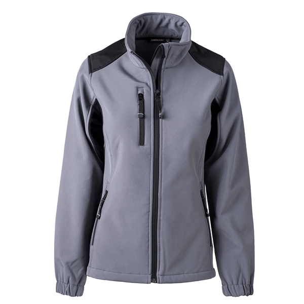 Ladies' Softshell jacket with 4-way stretch, 2-way bonded, wind and water... from ASI 50930 Dunbrooke / Dunbrooke®