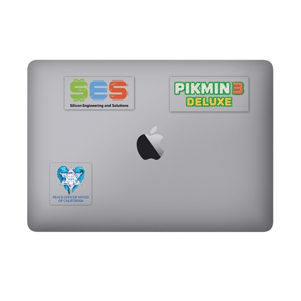 Die Cut Sticker cut to the shape of its design.... from ASI 49720 DigiCali Promo