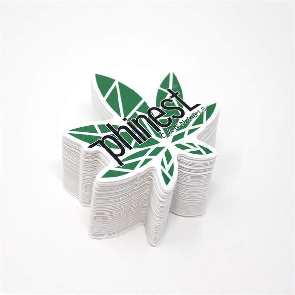 Die Cut Sticker cut to the shape of your design.... from ASI 49720 DigiCali Promo