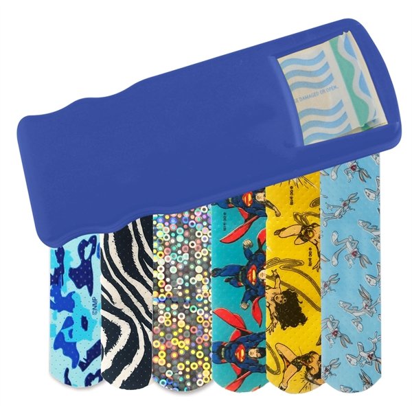 Bandage dispenser available in multiple product colors that comes with five... from ASI 52840 Evans Manufacturing