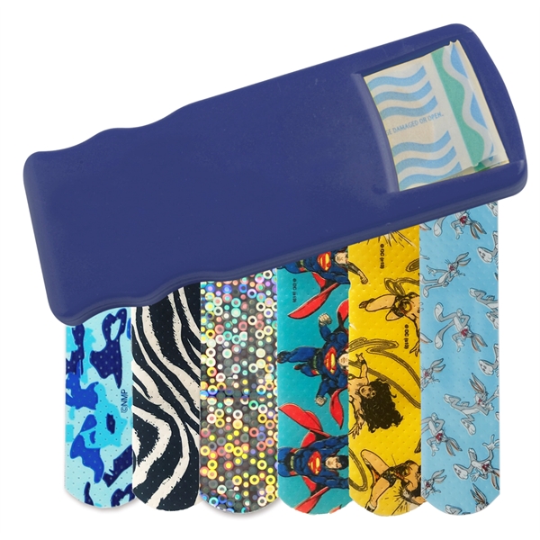 Bandage dispenser available in multiple product colors that comes with five... from ASI 52840 Evans Manufacturing