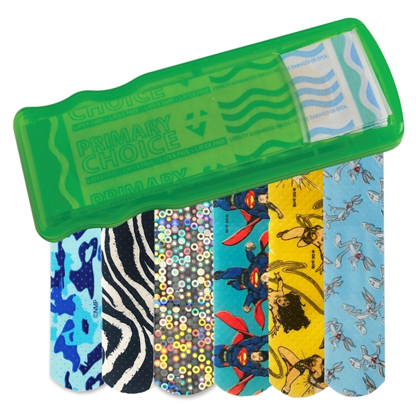 Bandage dispenser available in multiple product colors that comes with five... from ASI 52840 Evans Manufacturing