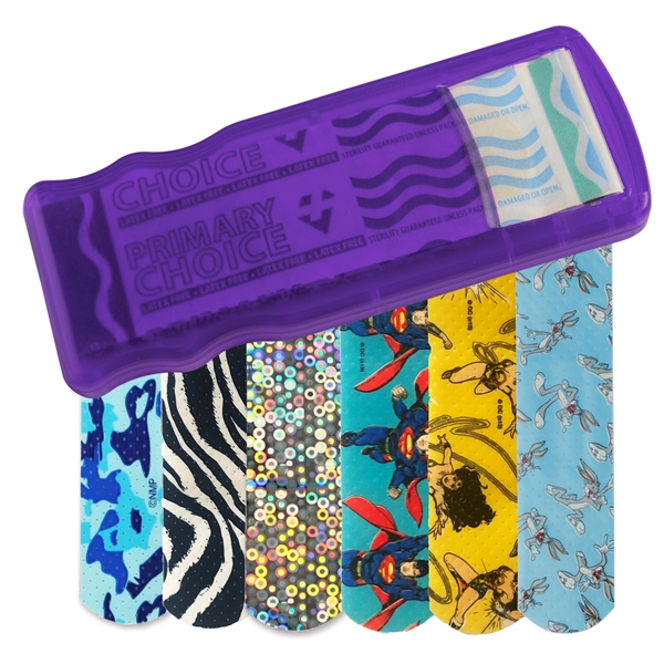 Bandage dispenser available in multiple product colors that comes with five... from ASI 52840 Evans Manufacturing