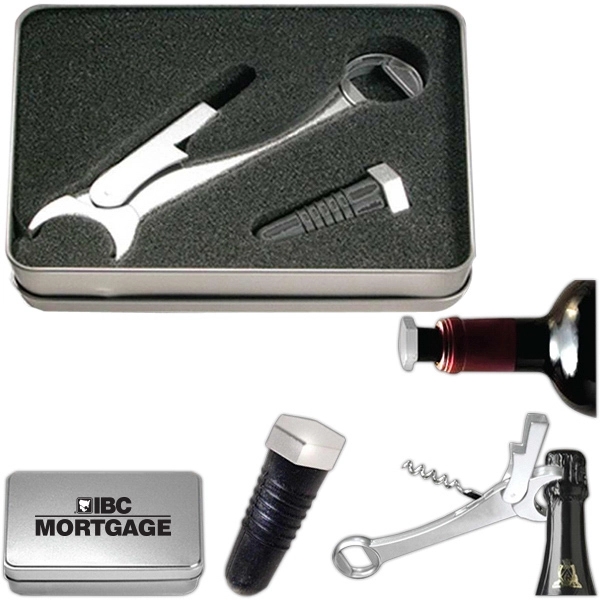 Wrench bottle opener, and stopper.... from ASI 73010 Natico Originals Inc / Natico Originals