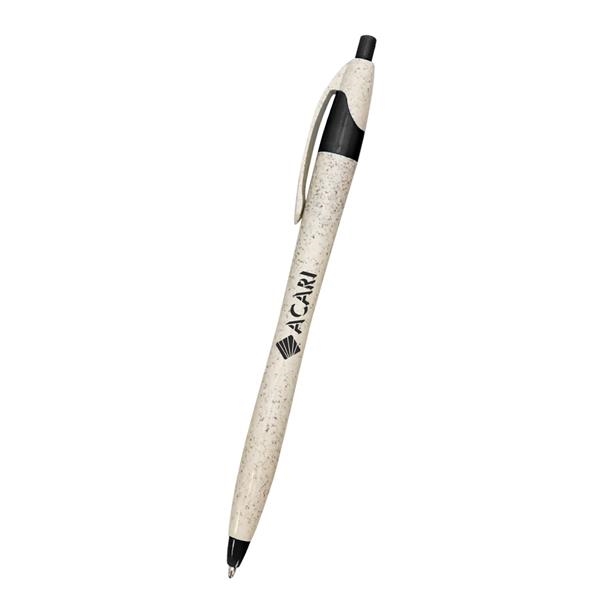 5.75" Harvest Dart plunger-action ballpoint pen with plant-based created finish.... from ASI 61125 Hit Promotional Products / Hit®