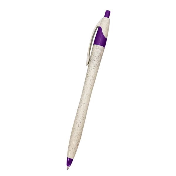 5.75" Harvest Dart plunger-action ballpoint pen with plant-based created finish.... from ASI 61125 Hit Promotional Products / Hit®