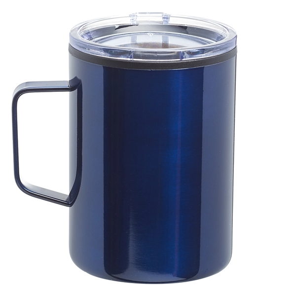 13.5 oz. Wells camper mug made of stainless steel with a... from ASI 39552 BEL Promo