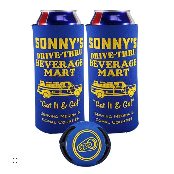 Foam beverage holder sleeve, holds 25 oz. can.... from ASI 35745 American Zebra Line/AZL