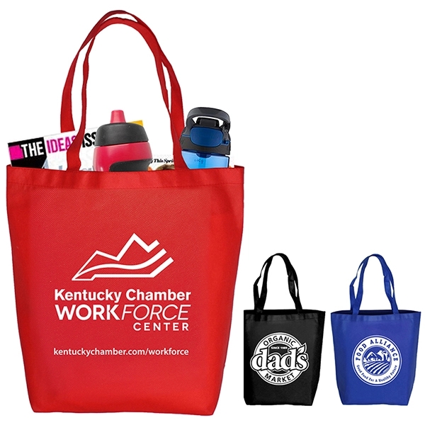 15" x 14" x 5" 80GSM non-woven polypropylene tote bag with... from ASI 62660 Innovation Line