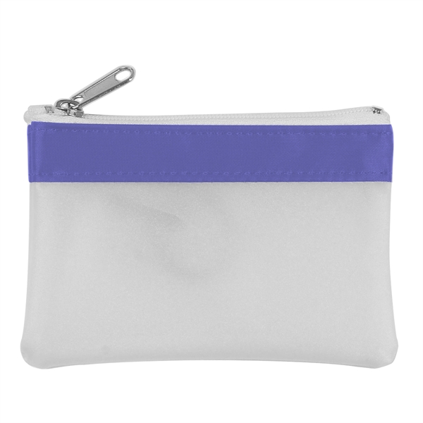 Zippered coin pouch with split ring inside.... from ASI 61125 Hit Promotional Products / Hit®