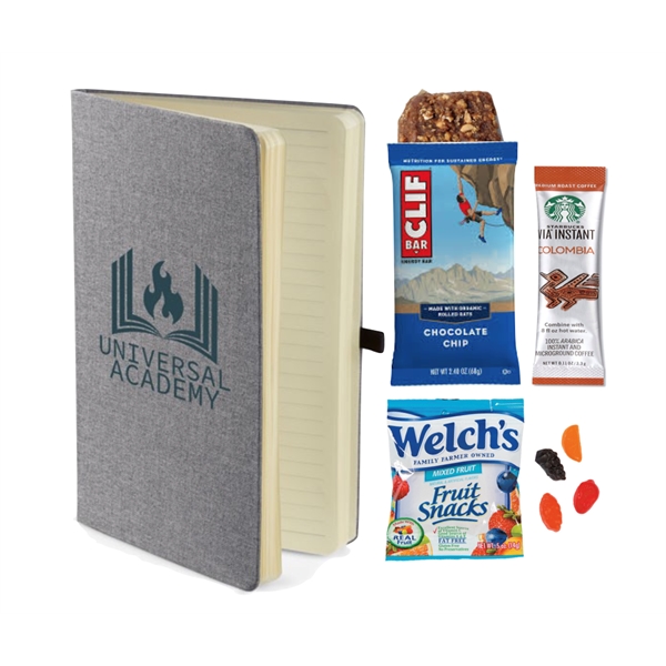 Snacks with Canvas Notebook... from ASI 89971 Stuff A Mug