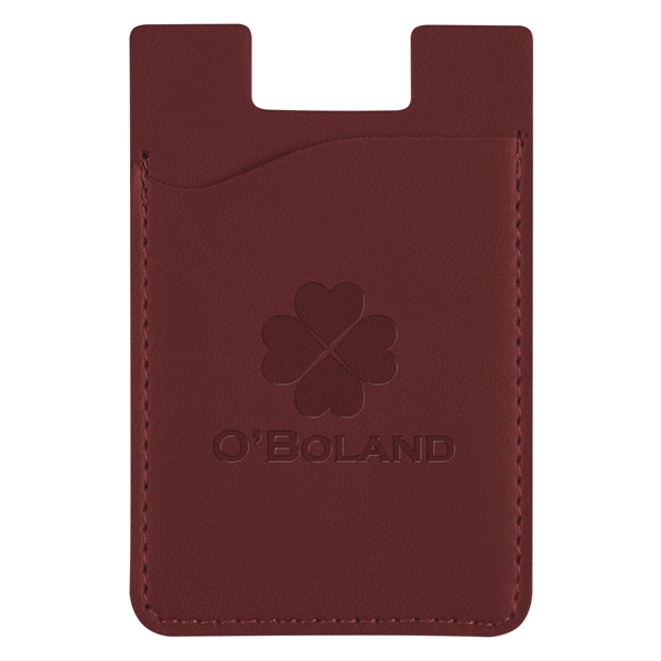 Polyurethane phone wallet with multiple pockets... from ASI 61125 Hit Promotional Products / Hit®
