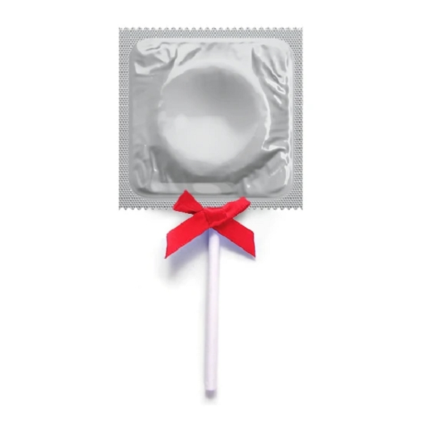 Custom design condom lollipop.... from ASI 47929 Custom Condoms