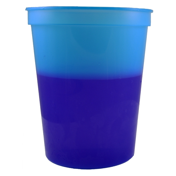 17 ounce plastic cold temperature color-changing cup.... from ASI 57956 Graphco line