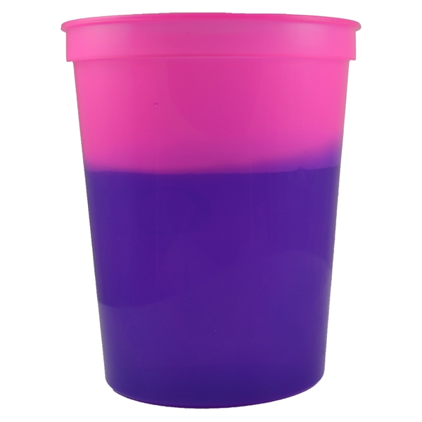 17 ounce plastic cold temperature color-changing cup.... from ASI 57956 Graphco line