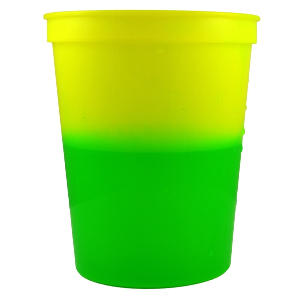 17 ounce plastic cold temperature color-changing cup.... from ASI 57956 Graphco line