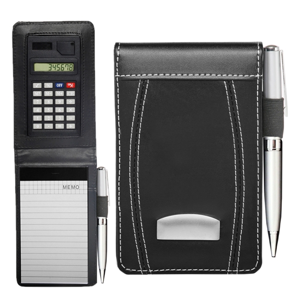 Black Jotter With Calculator... from ASI 73010 Natico Originals Inc