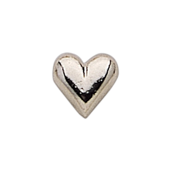 Heart lapel pin with military clutch.... from ASI 68760 Marken Industries